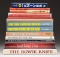 13 BOOKS RELATED TO KNIVES & OTHER EDGED WEAPONS.