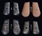 4 PAIRS OF MAUSER C96 PISTOL GRIPS.