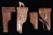 GROUP OF COMMERCIAL MAUSER C96 HOLSTERS & HARNESS.