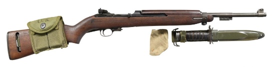 US WWII WINCHESTER M1 SEMI-AUTO MILITARY CARBINE.