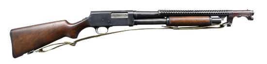 STEVENS 520-30 WWII U.S. TRENCH PUMP SHOTGUN.