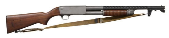 ITHACA 37 M&P TRENCH STYLE PUMP SHOTGUN.