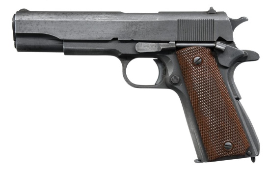 WWII 1943 ITHACA MODEL 1911A1 US ARMY SEMI AUTO