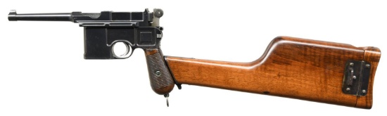 SCARCE MAUSER C96 CONEHAMMER, FIXED SIGHT, CORRECT