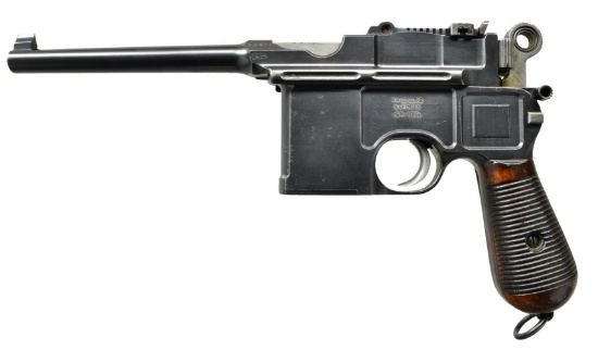 SCARCE MAUSER C96, LATE LARGE RING TRANSITIONAL