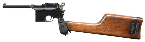 OUTSTANDING MAUSER BROOMHANDLE, EARLY FLATSIDE