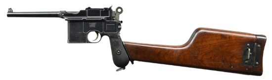 DOCUMENTED MAUSER BROOMHANDLE, LARGE RING,