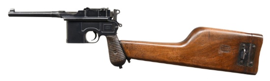 MAUSER C96 BROOMHANDLE, LATE 1930 COMMERCIAL WITH