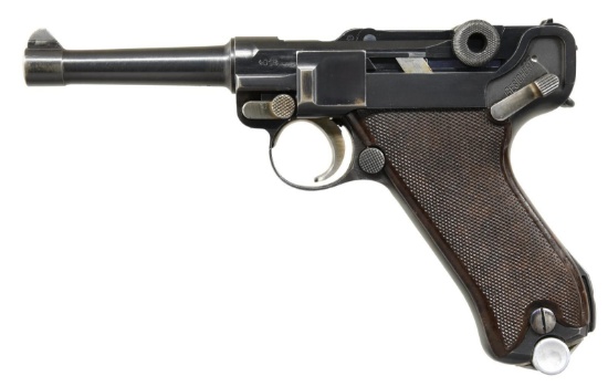 WONDERFUL KRIEGHOFF "S" CODE LUGER WITH MATCHING