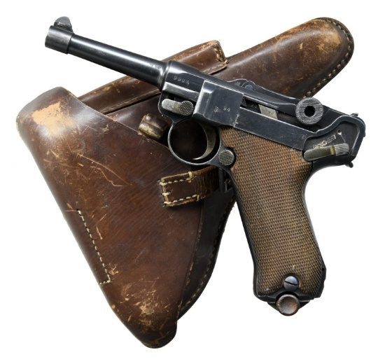 GERMAN WORLD WAR I ERFURT "1916" DATE P.08 LUGER
