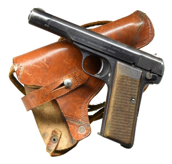 WW2 GERMAN MARKED FN 1922 SEMI AUTO PISTOL.