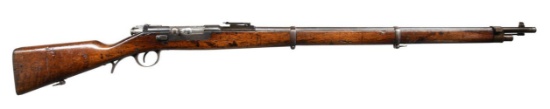 PORTUGUESE 1886 KROPATSCHEK BOLT ACTION RIFLE.