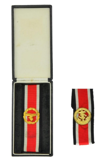 RARE WWII GERMAN LUFTWAFFE HONOR ROLL CLASP &