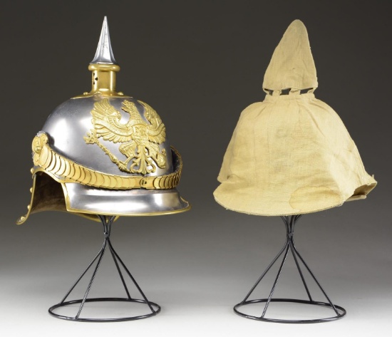 PRUSSIAN M1867 KURASSIER â€œLOBSTER TAILâ€ HELMET