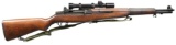 ASSEMBLED US M-1C GARAND SNIPER RIFLE WITH