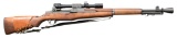 RESTORED US SPRINGFIELD M1D SEMI-AUTO SNIPER