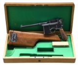 PHENOMENAL MAUSER C96 CONEHAMMER, WITH MATCHING