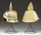 PRUSSIAN M1867 KURASSIER â€œLOBSTER TAILâ€ HELMET