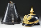 IMPERIAL GERMAN PRUSSIAN OFFICERâ€™S PICKELHAUBE