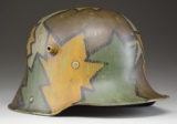 WWI GERMAN M1916/17 HELMET.