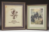 2 WWII GERMAN POSTERS.