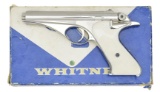 LIKE NEW ORIGINAL WHITNEY WOLVERINE PISTOL IN BOX.