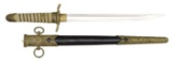 WWII JAPANESE NAVAL OFFICERâ€™S DAGGER.