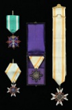 4 WWII JAPANESE MEDALS.