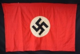 WWII GERMAN FLAG CAPTURED BY ROGERSâ€™ RAIDERS.