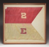 US CAVALRY INDIAN WARS PERIOD GUIDON FOR COMPANY E
