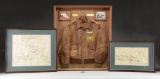 WWII AVIATION GROUP INCLUDING PAINTED A-2 FLIGHT