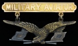 EXCEEDINGLY RARE US M1915 GOLD AND SILVER MILITARY