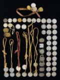 LARGE LOT OF MOSTLY WWI DOG TAGS.