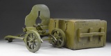WHEELED RUSSIAN SOKOLOV MOUNT W/ TRANSPORT CRATE.