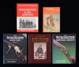 GROUP OF 5 WINCHESTER RIFLE REFERENCE BOOKS.