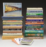 35+ VARIOUS BOOKS PERTAINING TO KENTUCKY RIFLE,