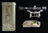 HENSOLDT WETZLAR FERO Z24 4X32 SCOPE ON HK MOUNT.