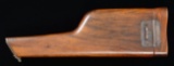 UNUSUALLY MARKED MAUSER BANNER C96 STOCK.