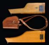 GROUP OF 2 REPRODUCTION MAUSER C96 STOCKS.
