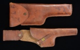 GROUP OF 2 AMERICAN LEATHER COMMERCIAL MAUSER