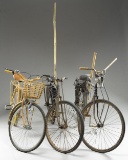 VIETNAM BICYCLES, HEAD GEAR, MEDALS, A SADDLE, &