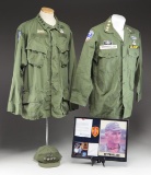GENERAL WESTMORELAND SIGNED UNIFORM & LETTER LOT.