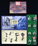 INTERESTING GROUPING OF MODEL SOLDIERS FROM WWII
