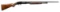 WINCHESTER 42 DOUBLE DIAMOND DELUXE PUMP SHOTGUN.