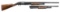 WINCHESTER MODEL 12 CUSTOM ENGRAVED 2 BBL SET PUMP