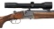 WELL DESIGNED L. BOROVNIK O/U SHOTGUN/RIFLE WITH