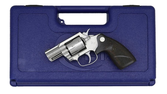 COLT KING COBRA DOUBLE ACTION REVOLVER WITH CASE.