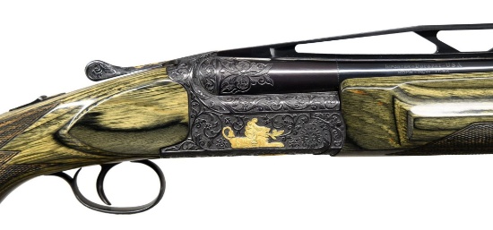 PERAZZI SCO GOLD SINGLE BARREL TRAP GUN WITH