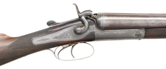 INTERESTING TOP LEVER HAMMER GUN BY STEPHEN GRANT.