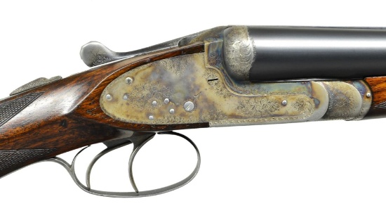 VICTOR SARASQUETA MODEL 202 SIDELOCK SHOTGUN.